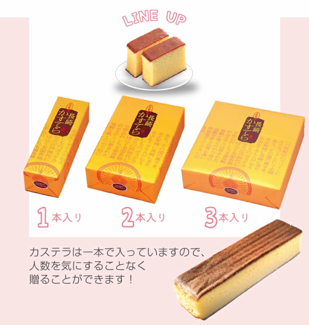 長崎カステラ（380g1本入）
