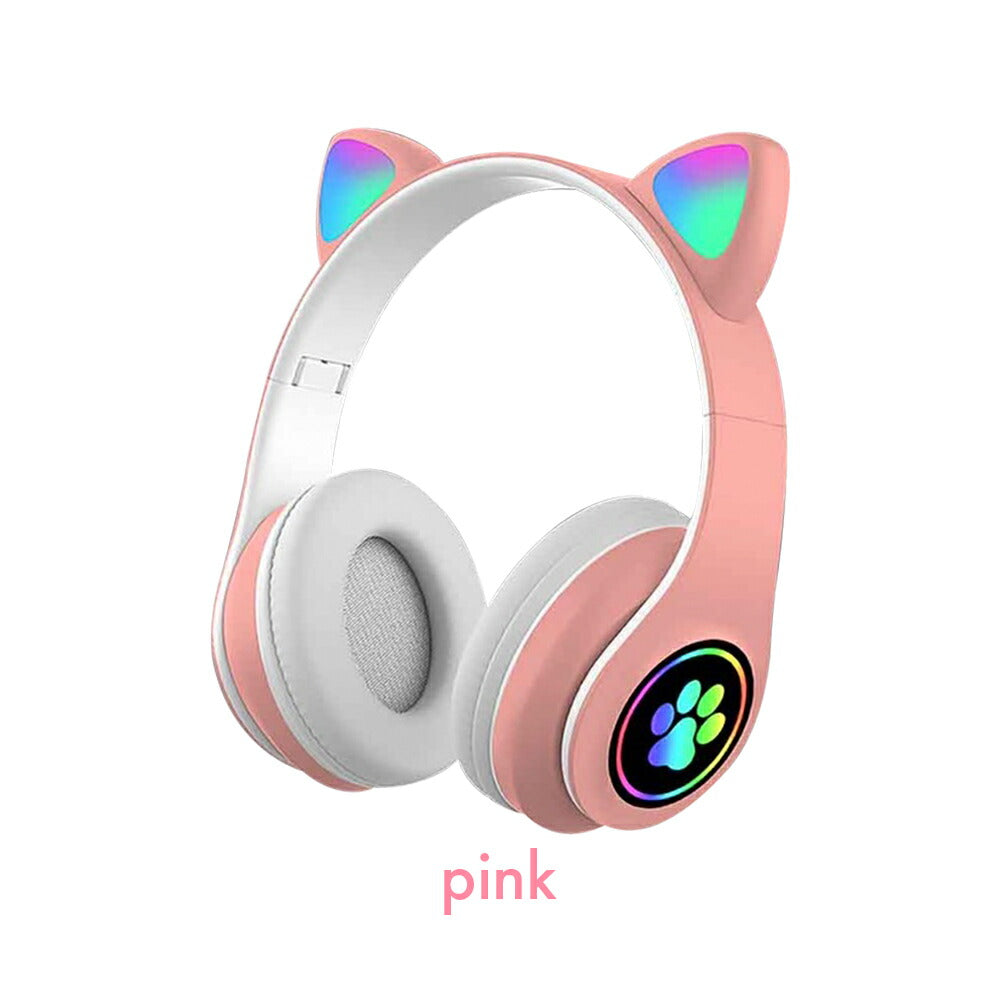 ねこみみ2WAYヘッドホン BE-972 ブルー