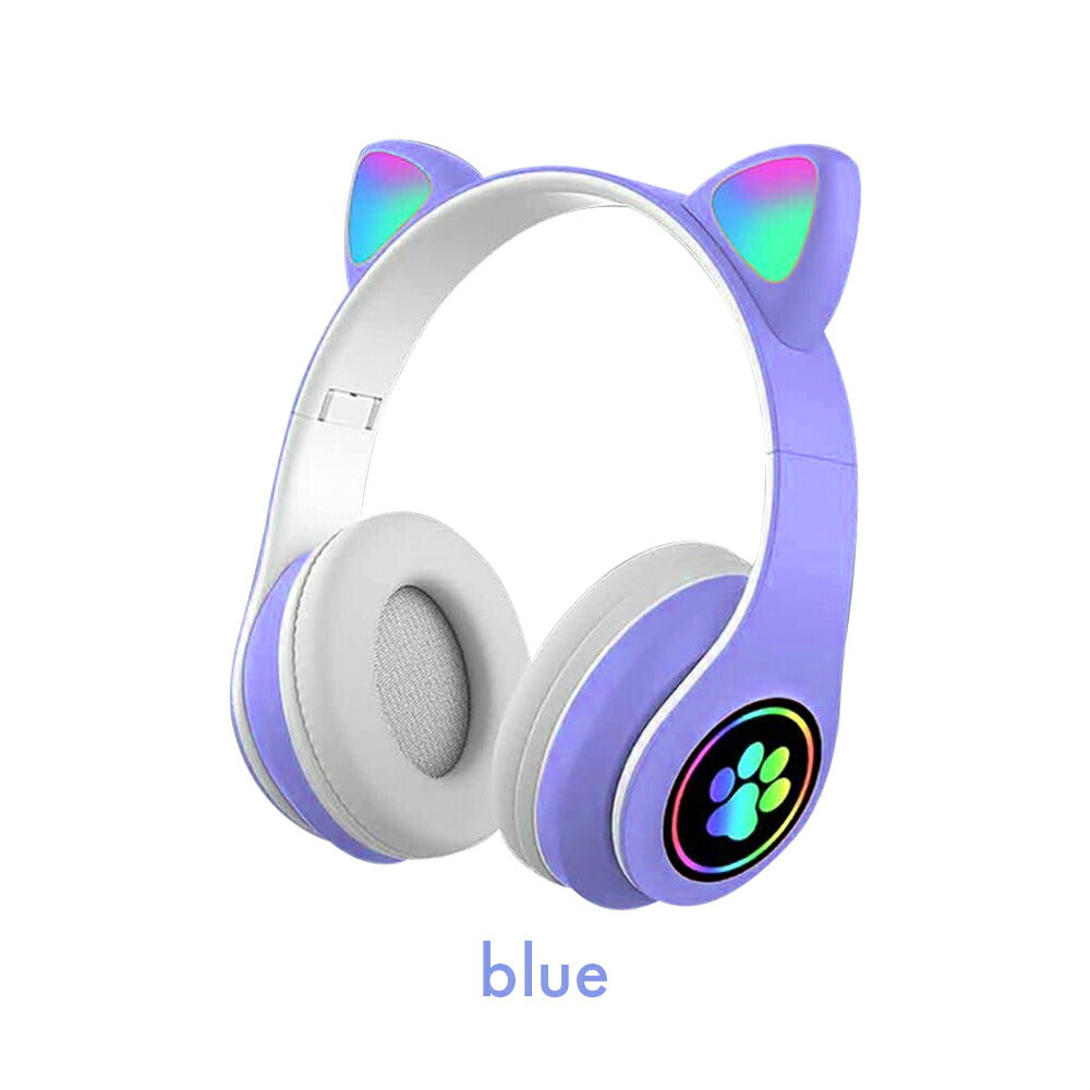 ねこみみ2WAYヘッドホン BE-972 ピンク