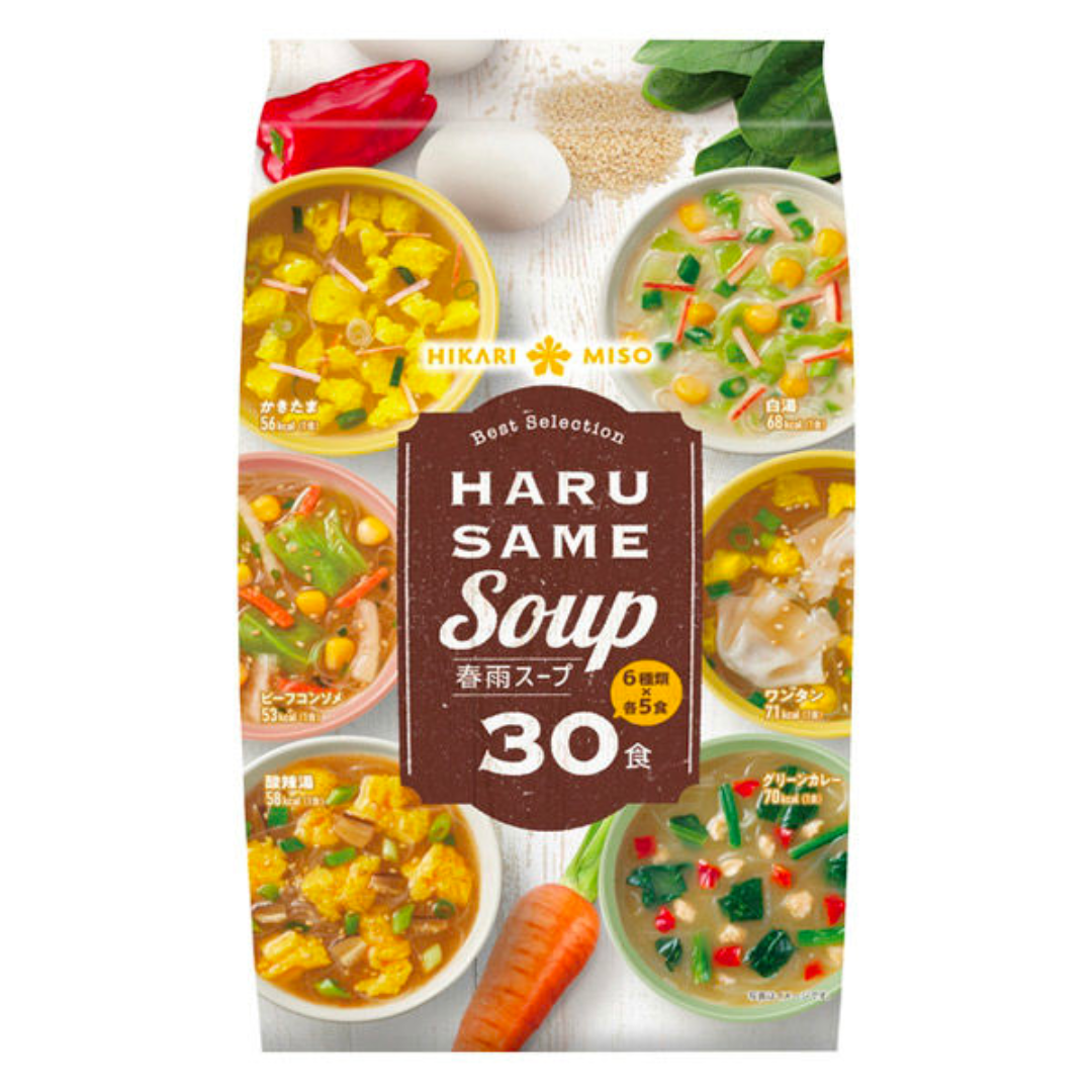 [1点]ひかり味噌 春雨スープ 6種類各5食