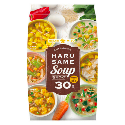 [1点]ひかり味噌 春雨スープ 6種類各5食