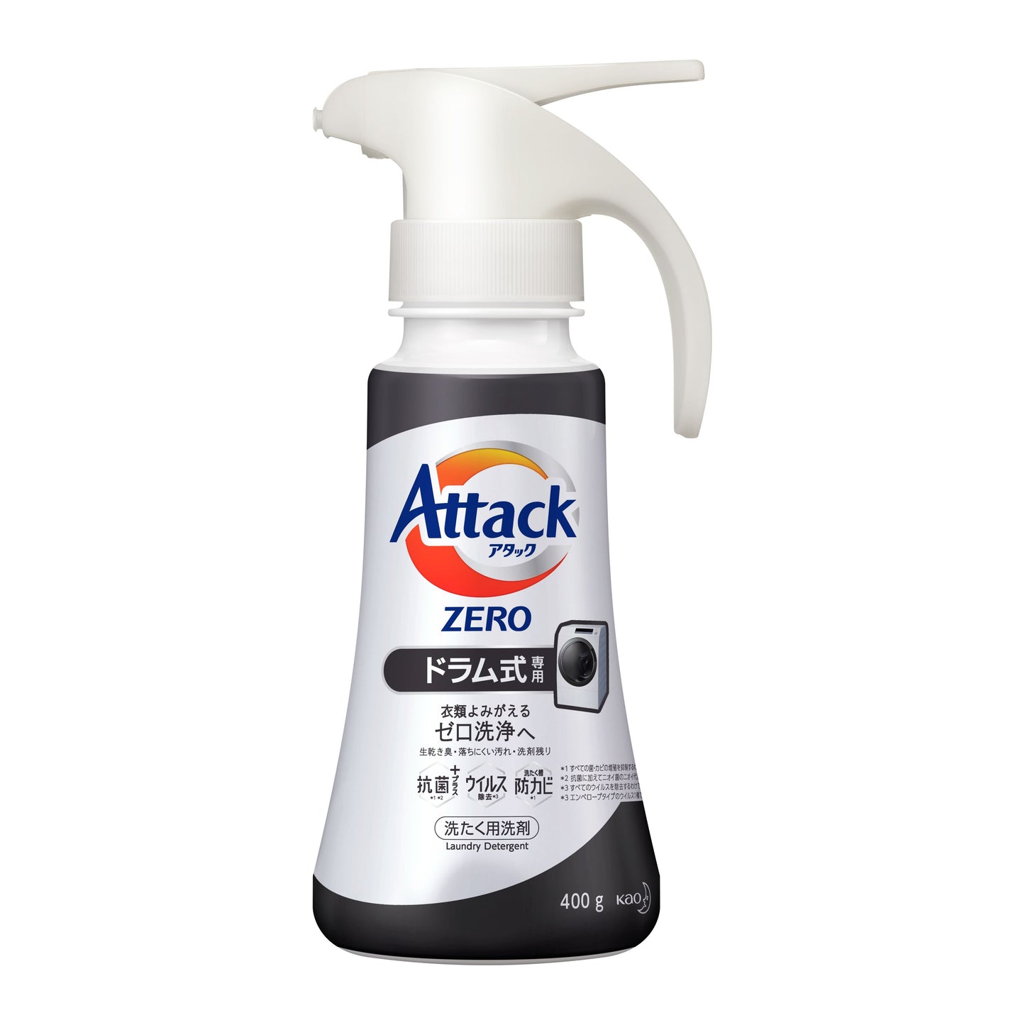 アタックZERO ドラム式専用 ワンハンドタイプ 400g×10本