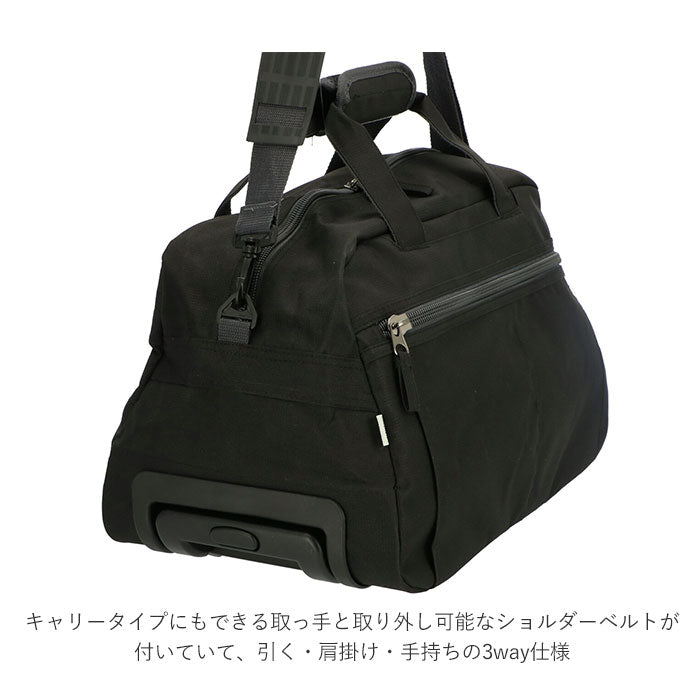【黒・ボストンバッグ】 キャリーバッグ 機内持ち込みサイズ 軽量 通販 女性用 メンズ キャリーカート ボストン ソフト キャリー ボストンバッグ ボストンバック 旅行カバン 旅行かばん 旅行用 2輪
