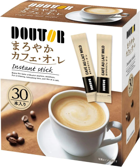 　ドトールコーヒー まろやかカフェ オレ インスタントスティック 30袋