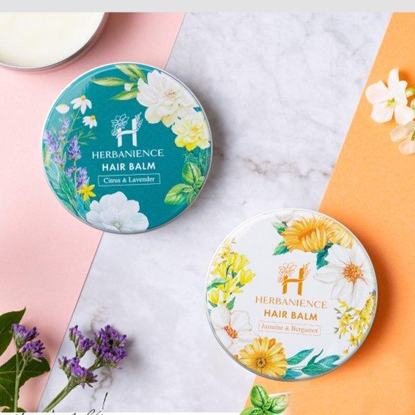 さくらの森【公式】 ハーバニエンス シトラスラベンダー ヘアバーム35g＆ジャスミンベルガモットヘアバーム 35g セット ヘアスタイリング 手の保湿 唇の保湿 毛先保湿 マルチバーム 枝毛
