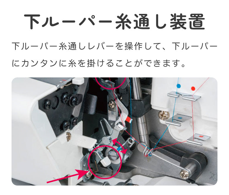 JUKI ジューキ 3本糸ロックミシン MO-03DN