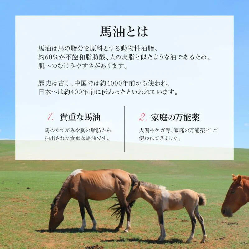 【SUPER在庫処分市】真馬油100% 馬油クリーム
