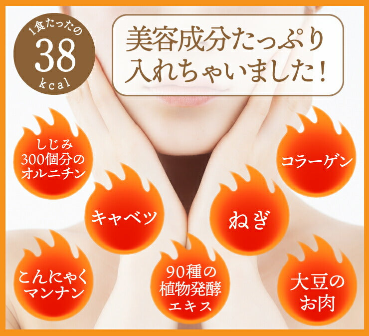 生姜・カプサイシンたっぷり「噛んで食べる」ダイエット韓国チゲスープ15食セット