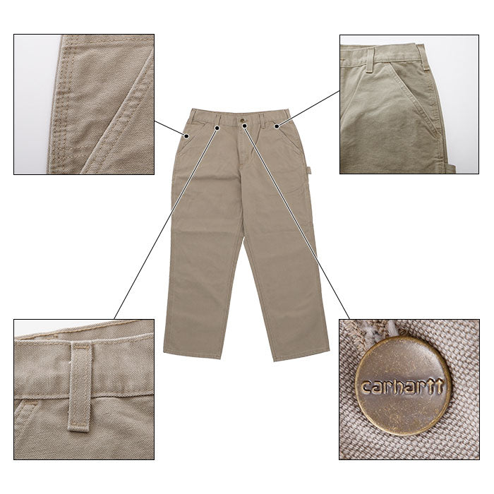 【BLK.Black（L30）・サイズW34】 カーハート ペインターパンツ B11 carhartt 通販 ブランド ゆったり 大きい 作業着 おしゃれ 50代 40代 30インチ 32インチ 作業服 シンプル ワークパンツ ズボン アメカジ W28 W29 W30