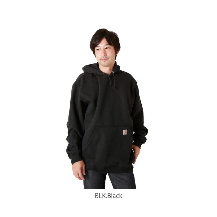 【472.NewNavy・【USサイズ】Mサイズ】 カーハート パーカー 通販 carhartt トレーナー メンズ ブランド おしゃれ 無地 大きいサイズ 裏起毛 レディース 大きめ プルオーバー 長袖 スウェット スエット ロゴ ワンポイント