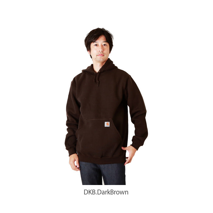 【BLK.Black・【USサイズ】Lサイズ】 カーハート パーカー 通販 carhartt トレーナー メンズ ブランド おしゃれ 無地 大きいサイズ 裏起毛 レディース 大きめ プルオーバー 長袖 スウェット スエット ロゴ ワンポイント