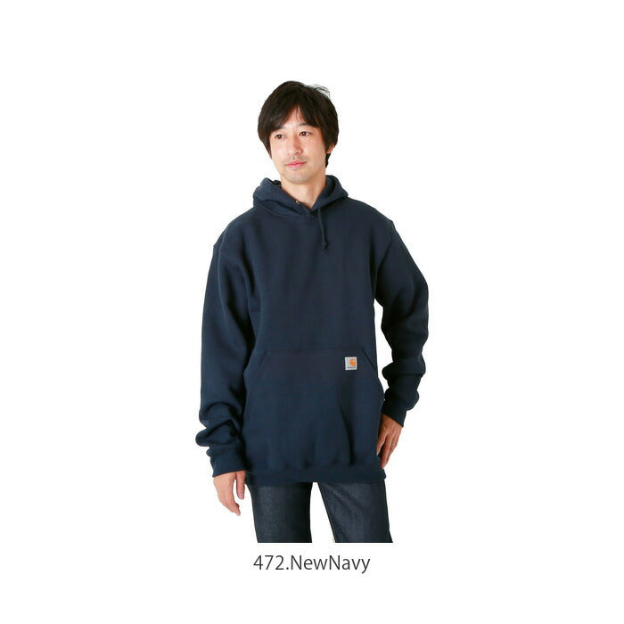 【HGY.HeatherGray・【USサイズ】Sサイズ】 カーハート パーカー 通販 carhartt トレーナー メンズ ブランド おしゃれ 無地 大きいサイズ 裏起毛 レディース 大きめ プルオーバー 長袖 スウェット スエット ロゴ ワンポイント