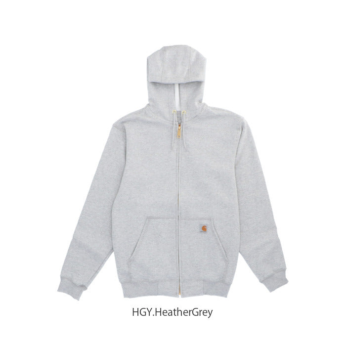 【HGY.HeatherGrey・サイズL】 パーカー メンズ ブランド 通販 おしゃれ 無地 裏起毛 ジップアップ 50代 40代 チャック 大きいサイズ ブラック 黒 シンプル アウター トップス スウェット アメカジ フード Sサイズ