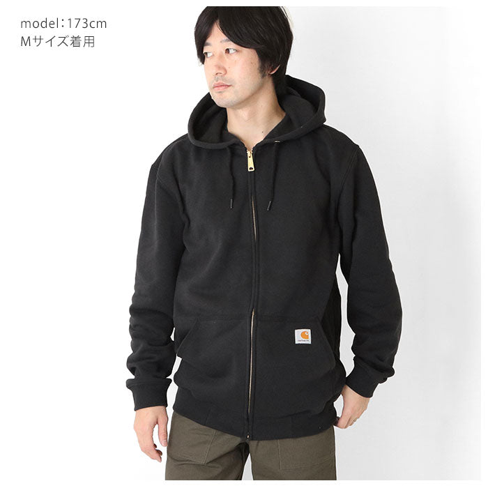 【HGY.HeatherGrey・サイズL】 パーカー メンズ ブランド 通販 おしゃれ 無地 裏起毛 ジップアップ 50代 40代 チャック 大きいサイズ ブラック 黒 シンプル アウター トップス スウェット アメカジ フード Sサイズ