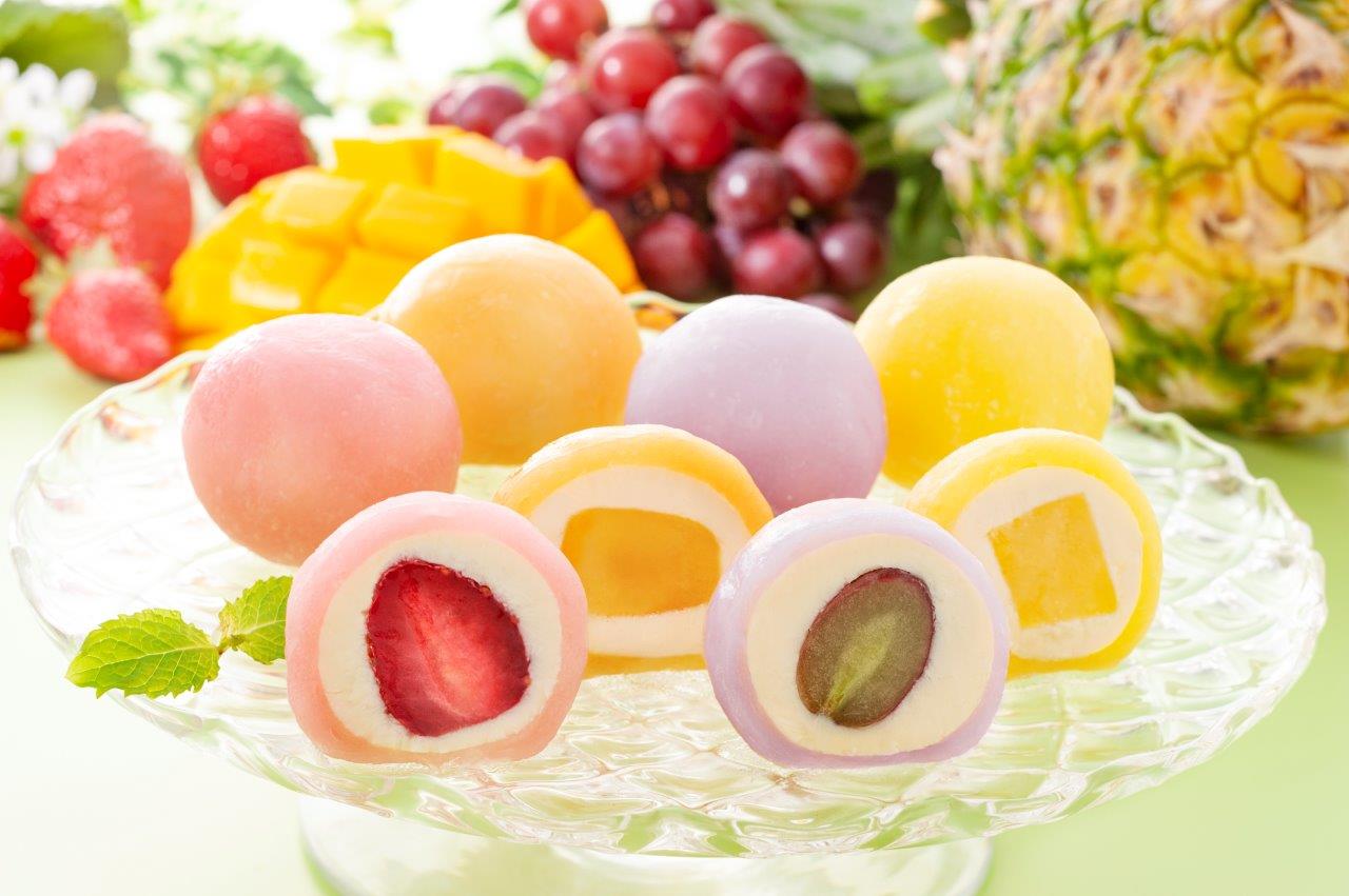 果実のキモチ 彩りフルーツ大福 クリーム大福 くだもの いちご ぶどう マンゴー パイン おやつ 菓子 デザート 高級 夏ギフト 贈り物 贈答 中元 歳暮 暑中 残暑 ランキング 人気 お取り寄せ おすすめ ※代引不可 ※離島配送不可