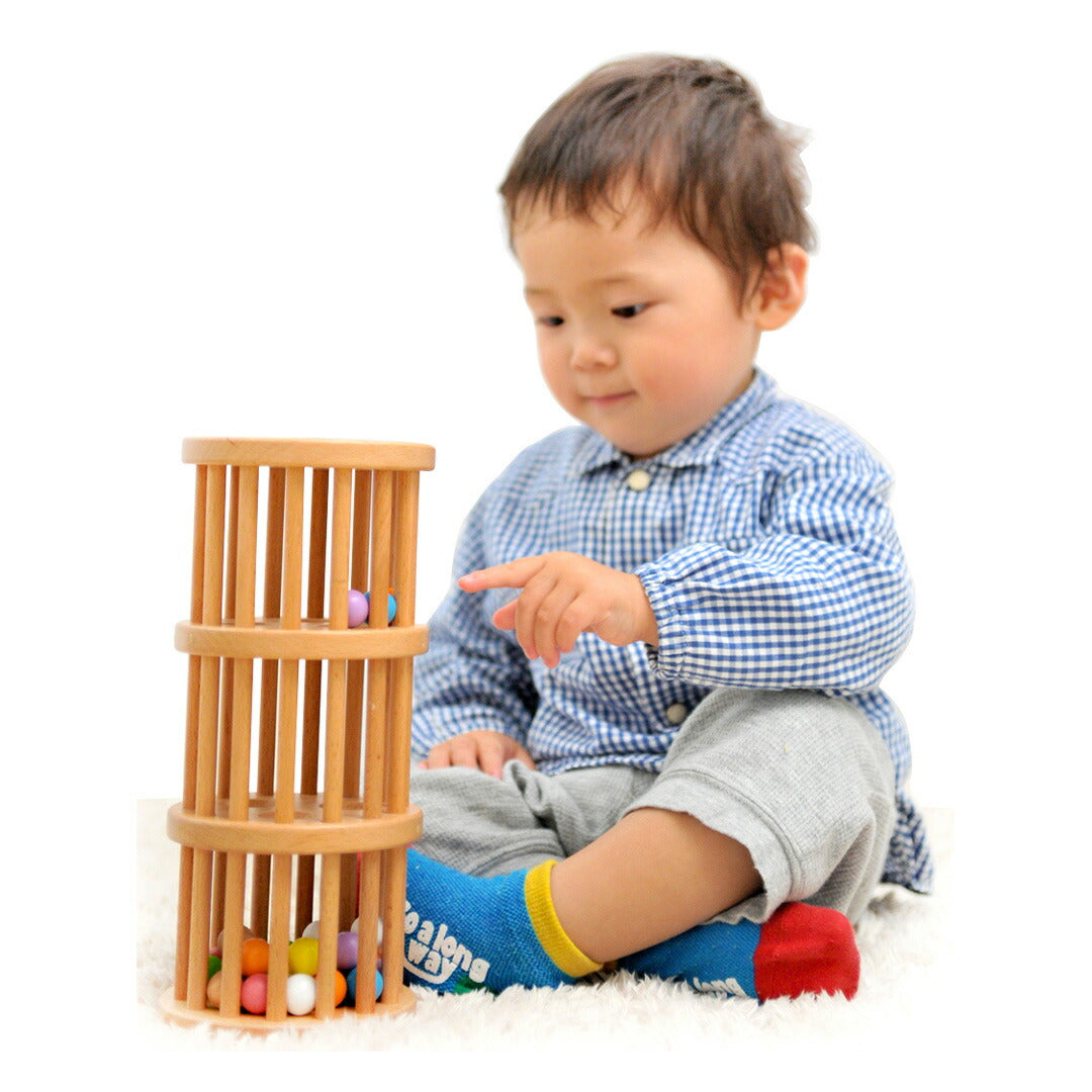 ★非掲載★ラトルTOWER ボール 知育玩具 おもちゃ 誕生日 プレゼント 子供 1歳 木のおもちゃ 木製 ベビー 赤ちゃん 幼児 ギフト 出産祝い お祝 贈り物 人気 ランキング ※代引不可