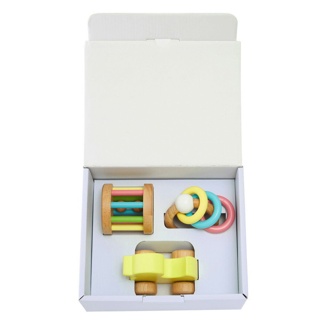 ★非掲載★ベビーギフトセット アヒル 知育玩具 おもちゃ ガラガラ 誕生日 プレゼント 子供 1歳 木のおもちゃ 木製 ベビー 赤ちゃん 幼児 ギフト 出産祝い お祝 贈り物 人気 ランキング ※代引不可