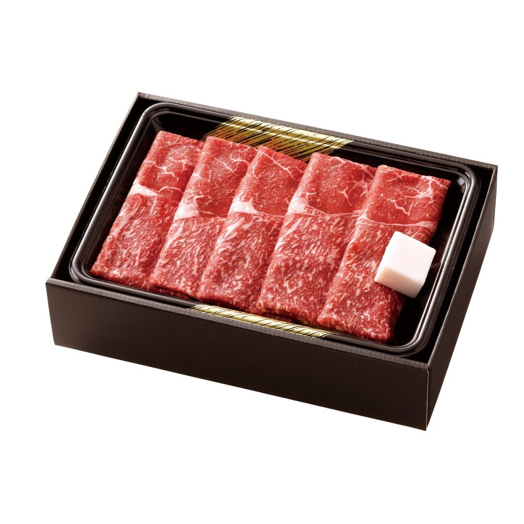 国産黒毛和牛 すきやき肉 すきやき肉 もも肉 すき焼き用 国産 黒毛和牛 和牛 牛肉 赤身 サシ 柔らかい あっさり 鍋 冷凍 スライス グルメ ギフト 贈り物 中元 歳暮 お取り寄せ 人気 おすすめ ランキング ※代引不可