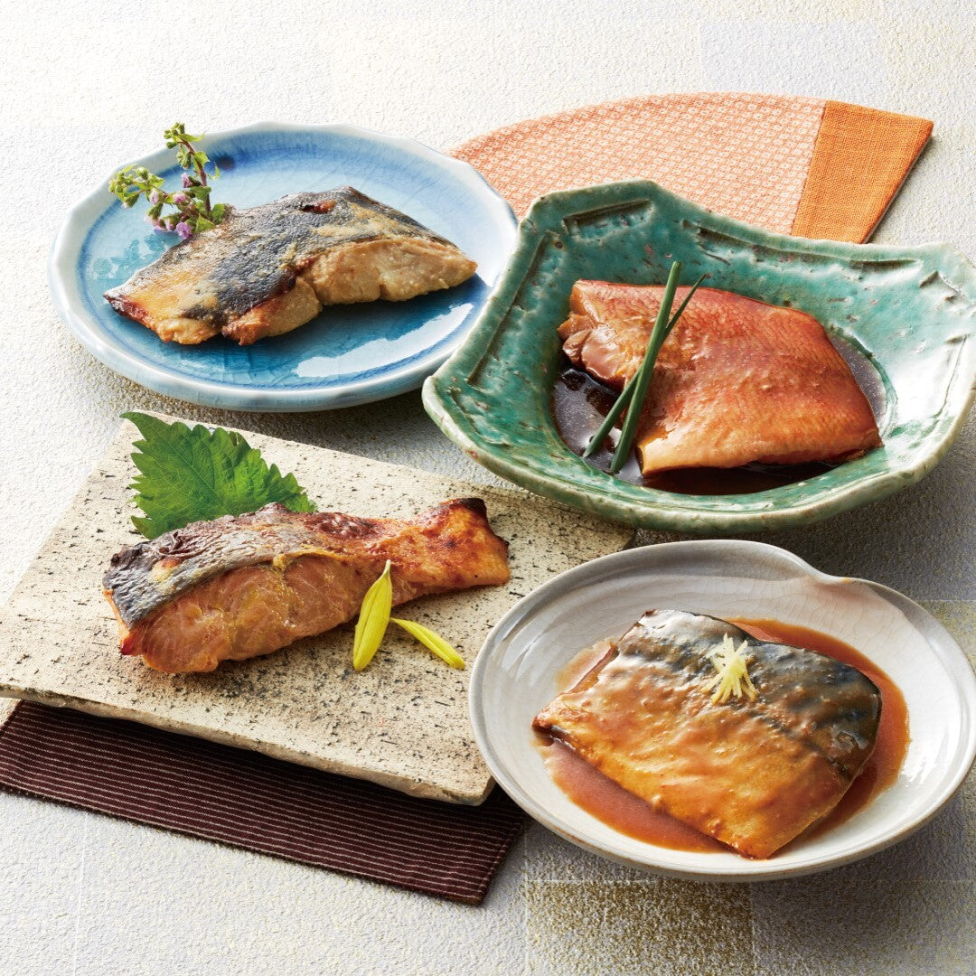 骨抜き便利 煮魚・焼魚セット 骨抜き便利 煮魚 焼魚 セット 秋鮭 縞ほっけ 赤魚 さば味噌煮 西京焼 甘味噌焼 煮付 冷凍 食べやすい 調理済み 簡単 グルメ ギフト お取り寄せ 詰め合わせ 人気 おすすめ ランキング ※代引不可