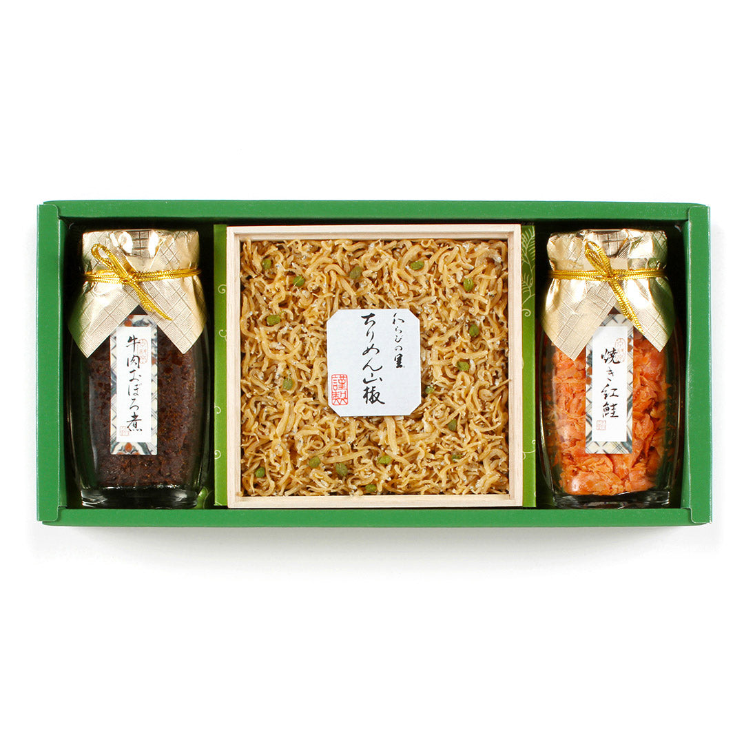 京・料亭 「わらびの里」京楽味 ちりめん山椒 焼き紅 あさり椎茸 たけのこ昆布 梅ひじき 海老しょうが 牛肉おぼろ煮 ちりめんくぎ煮 わらびの里 監修 ギフト お酒の肴 お取り寄せ 詰め合わせ 人気 おすすめ ランキング ※代引不可