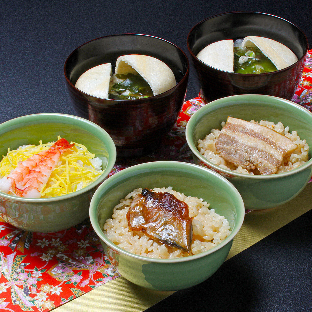 京・料亭わらびの里 料亭一膳と最中スープ うなぎごはん 蒲焼 煮豚ごはん 煮豚 鮭ごはん 紅鮭 ちらし寿司 最中海藻スープ のど黒だし あごだし わらびの里 監修 簡単 グルメ ギフト お取り寄せ 詰め合わせ 人気 おすすめ ランキング ※代引不可