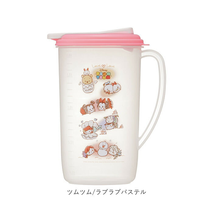 【トトロプランツ・ウォーターポット】 ピッチャー おしゃれ 通販 水差し 冷水筒 麦茶ポット 洗いやすい 約 2l タテ置き 1.9L 大きめ 縦冷水筒 ウォーターポット 縦置き お茶 ジャグ かわいい キッチン雑貨 冷蔵庫