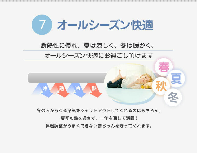 サークルマット Sサイズ 128×88×44cm ベビーサークル ベビーゲート プレイヤード 床暖房対応 大きい Sサイズ プラスチック caraz 折りたたみ ボールプール コンパクト 防水 フロアマット キッズ カラズ ベビーフェンス 折り畳み 【保証付き】