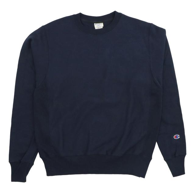【Navy・サイズXL】 チャンピオン トレーナー 1049 スウェット トップス メンズ 通販 無地 アメカジ カジュアル しっかり 紳士 男性用 シンプル 大きいサイズ Champion S1049 Adult Reverse Weave 12oz
