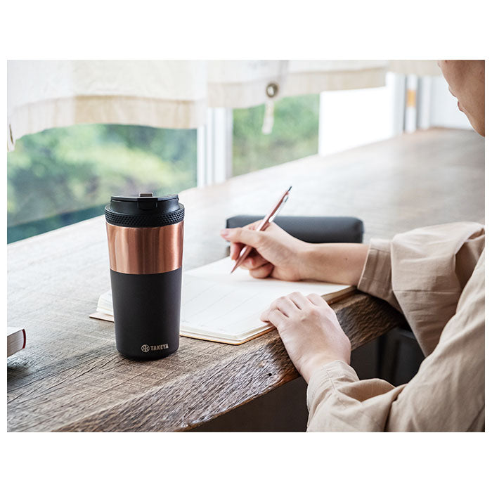 【アイボリー・タンブラー】 タケヤ コーヒー タンブラー ステンレス 350ml 通販 真空断熱 保温 保冷 2重構造 電子レンジ可 食洗機可 デザイン ドライブ タケヤ化学 オフィス キャンプ アウトドア コーヒー 紅茶