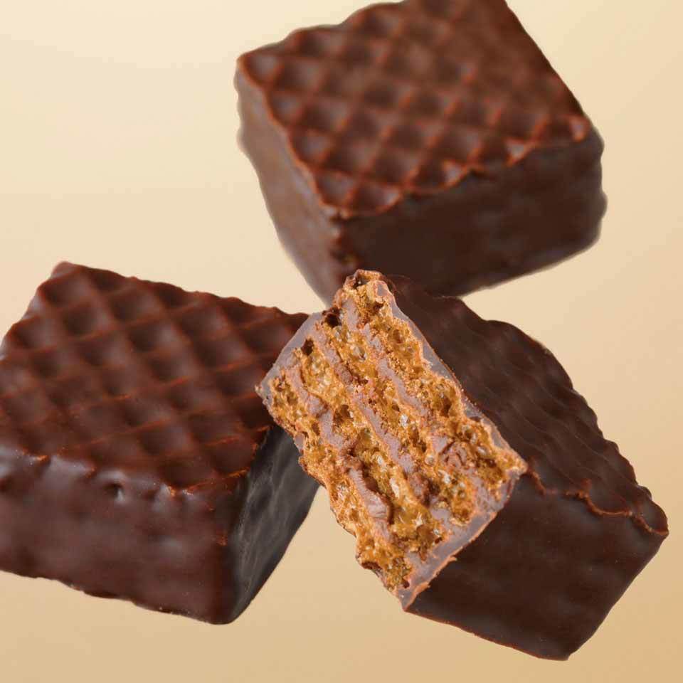 ロイズ チョコレートウエハース ヘーゼルクリーム 12個入 ROYCE 北海道 人気 お菓子 スイーツ コーティング 大ヒット 定番 / チョコレート クリスマス