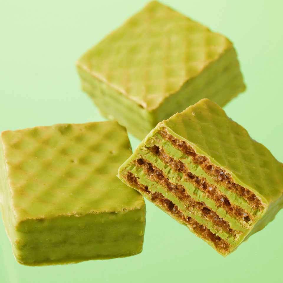 ロイズ チョコレートウエハース 抹茶 12個入 ROYCE 北海道 人気 お菓子 スイーツ コーティング 大ヒット 定番 / チョコレート クリスマス