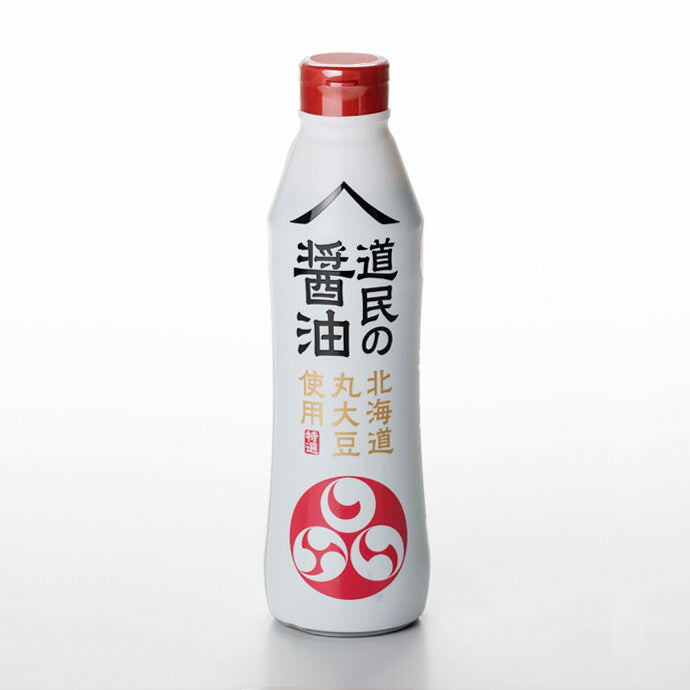 道民の醤油北海道丸大豆450mlボトル