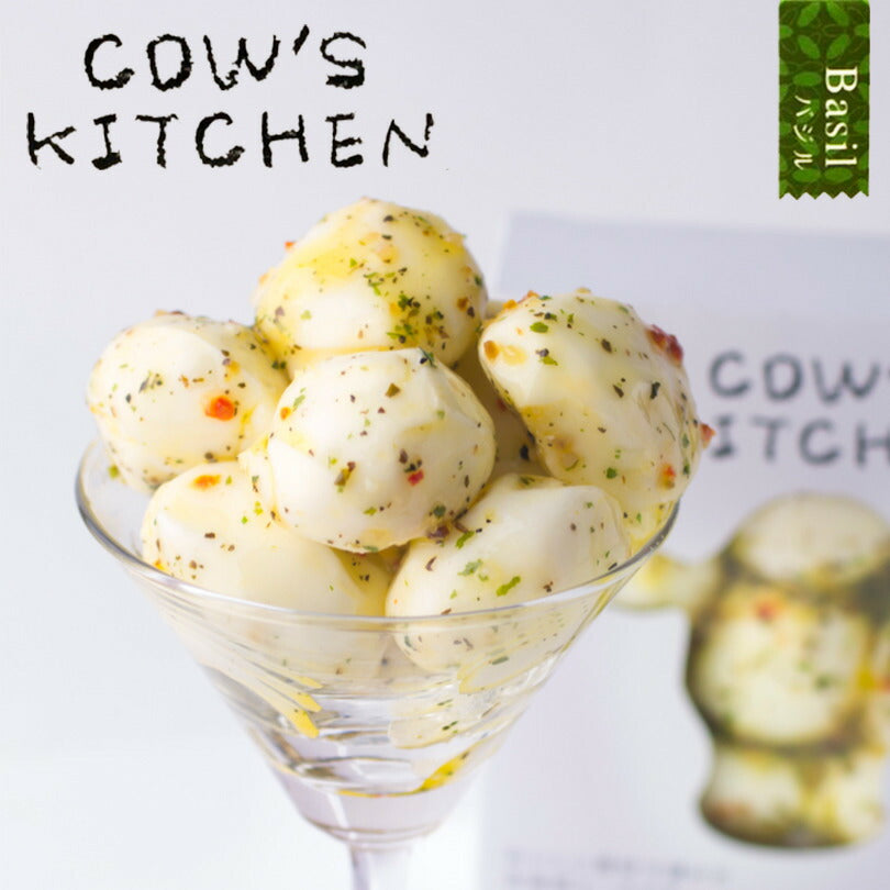 長沼アイス COW'S KITCHEN バジル風 あいすの家 北海道 チーズ 酪農 牛乳 モッツアレラチーズ サラダ パスタ ピザ