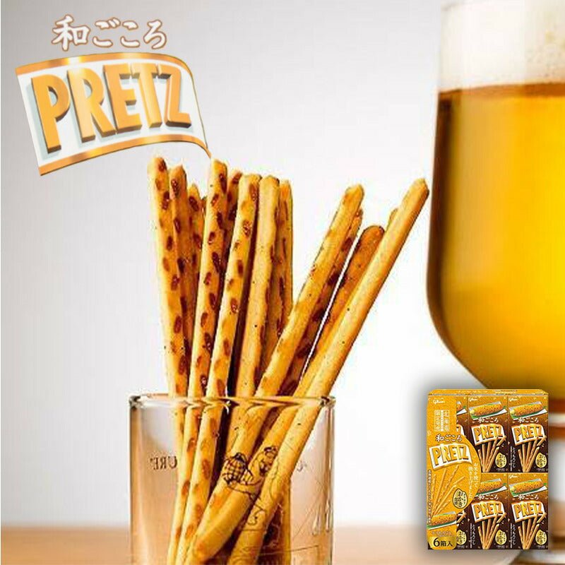 グリコ 和ごころプリッツ とうもろこし 6箱入 2個セット 送料無料 送料込 北海道 限定 北海道限定 地域限定 ご当地プリッツ ご当地 プリッツ お土産 プレゼント おやつ とうもろこし パーティ カリカリ おかき おつまみ お米