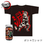 3000円ポッキリ鬼滅の刃 ボトルTシャツ 送料無料 残りわずか 竈門炭治郎 ブラック 黒 劇場版 映画 公開 メンズ レディース キッズ グッツ キャラクター アニメ きめつのやいば たんじろう 人気