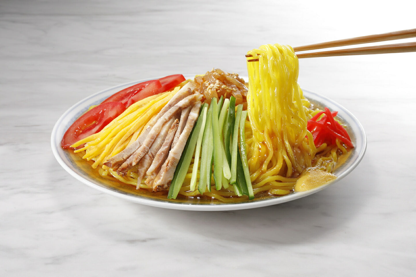 季節限定 冷やし中華 2人前 ×3袋セット 送料無料 期間限定 西山製麺 西山ラーメン 札幌ラーメン 札幌 生麺 自宅で 北海道 本場 簡単 サッポロ 生ラーメン ラーメン 即席 人気 名店 有名店