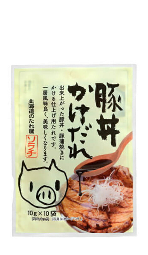 ソラチ 十勝 豚丼かけだれ 100g 豚丼のタレ 北海道 タレ 豚丼 丼 専用 万能 BBQ 焼肉 簡単 便利 ご家庭で お弁当 人気 お土産 手土産 贈り物 ギフト