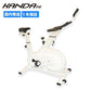 KANDA Fit AEROWIRE スピンバイク フィットネス◆ホワイト◆最新式コンピュータ搭載 本格トレーニング ダイエット フィットネスバイク