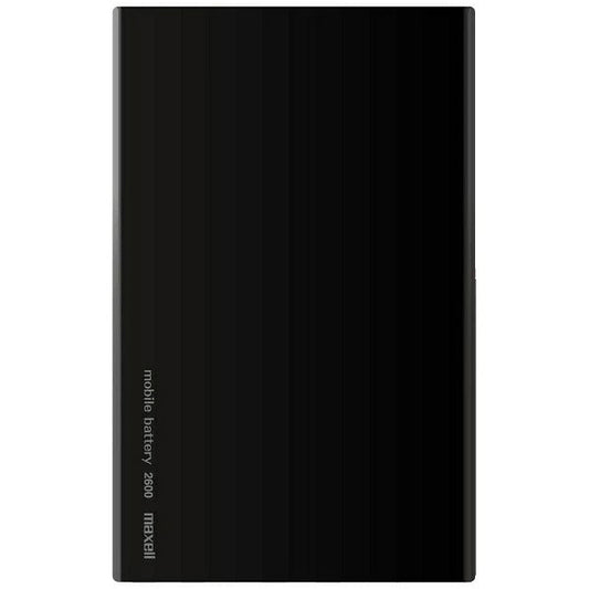 （ブラック）maxell モバイル充電バッテリー
MPC-C2600PBK