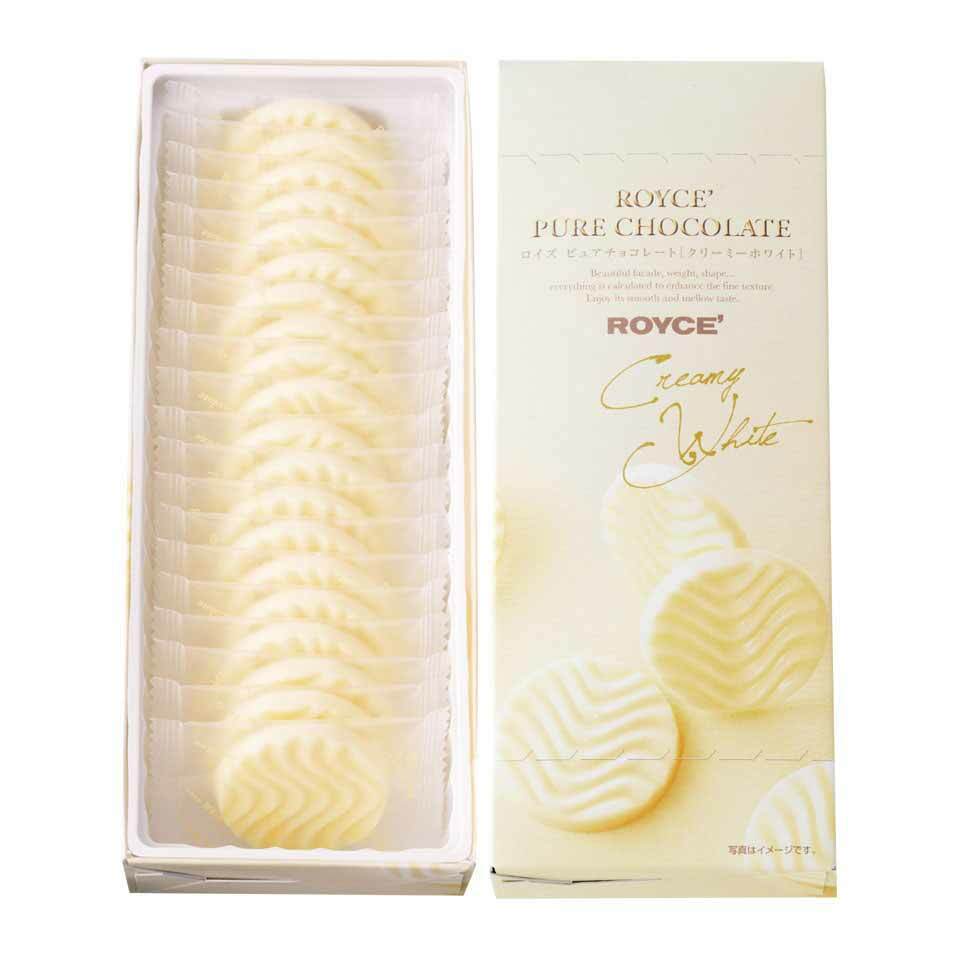 ロイズ ピュアチョコレート クリーミーホワイト ROYCE 北海道 人気 有名チョコ カカオ ミルク お土産 プレゼント チョコレート クリスマス プレゼント 贈り物 手土産 ホワイト チョコレート クリーム マイルド 甘い