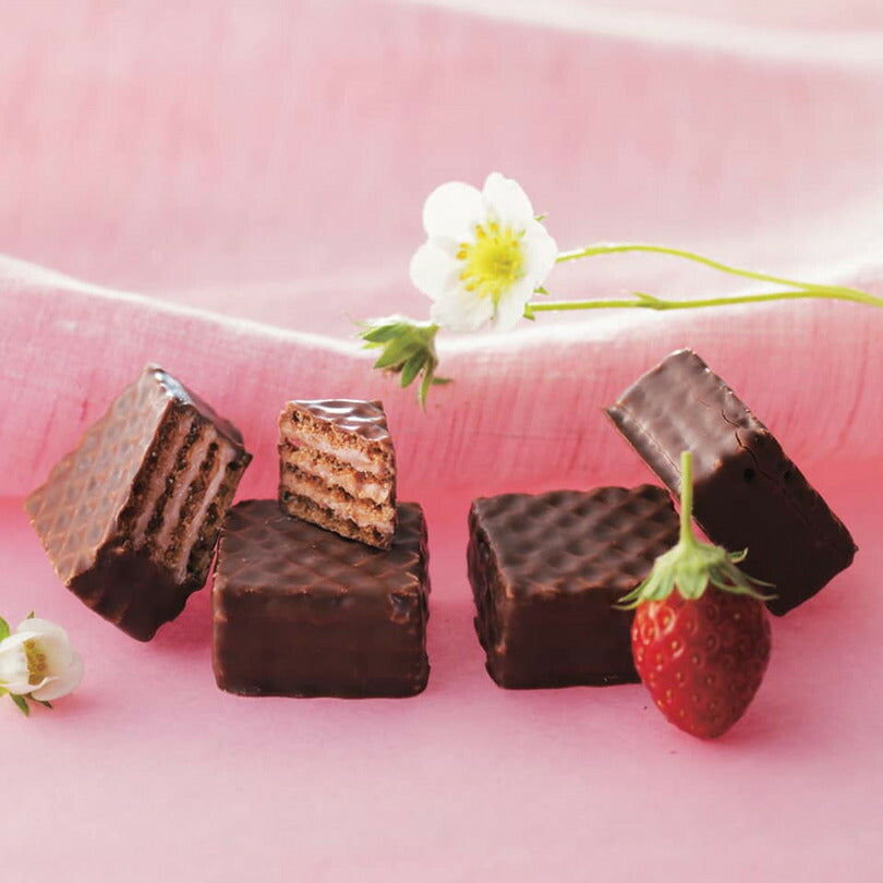 ロイズ チョコレートウエハース いちごクリーム 12個入 30個セット ROYCE 北海道 人気 お菓子 スイーツ コーティング 大ヒット 定番 / チョコレート クリスマス