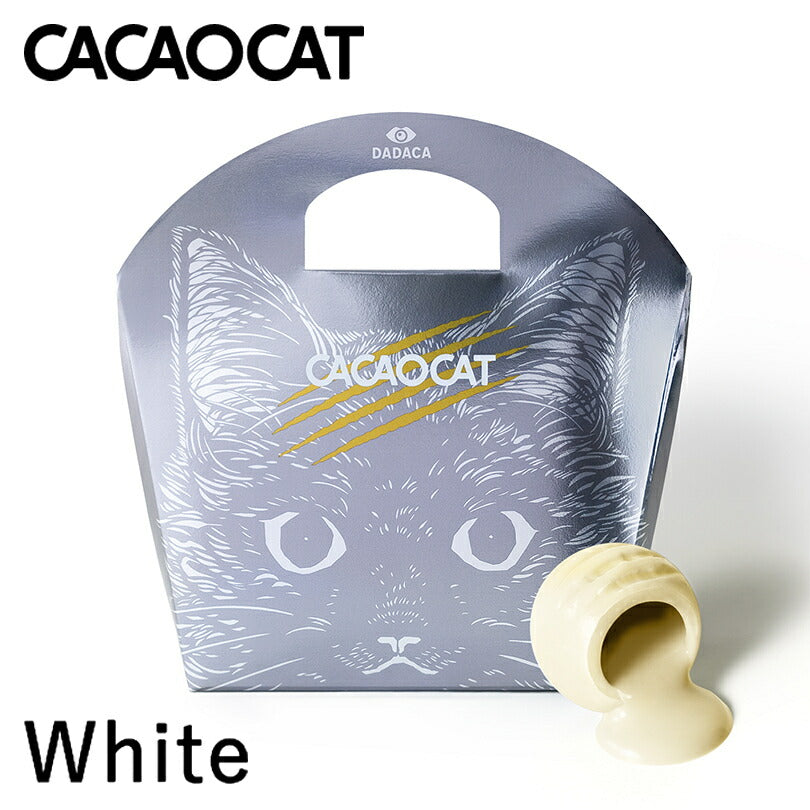 CACAOCAT ホワイト 6入 チョコレート 食べ比べ お土産 手土産 人気 ダーク ミルク 抹茶 ホワイト ストロベリー カカオ DADACA カカオキャット 猫 ねこ ネコ