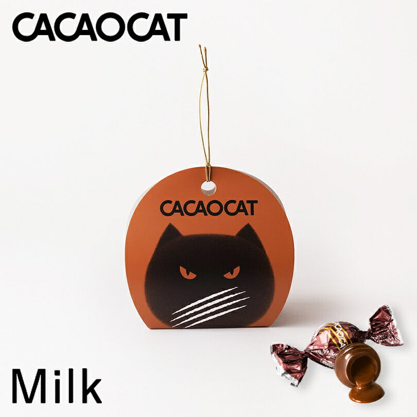 CACAOCAT ミルク 2個入 北海道 チョコレート お土産 手土産 人気 ダーク ミルク 抹茶 ホワイト ストロベリー カカオ DADACA カカオキャット 猫 ねこ ネコ 一口サイズ 海外