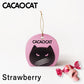 CACAOCAT ストロベリー 2個入 北海道 チョコレート お土産 手土産 人気 ダーク ミルク 抹茶 ホワイト ストロベリー カカオ DADACA カカオキャット 猫 ねこ ネコ 一口サイズ 海外