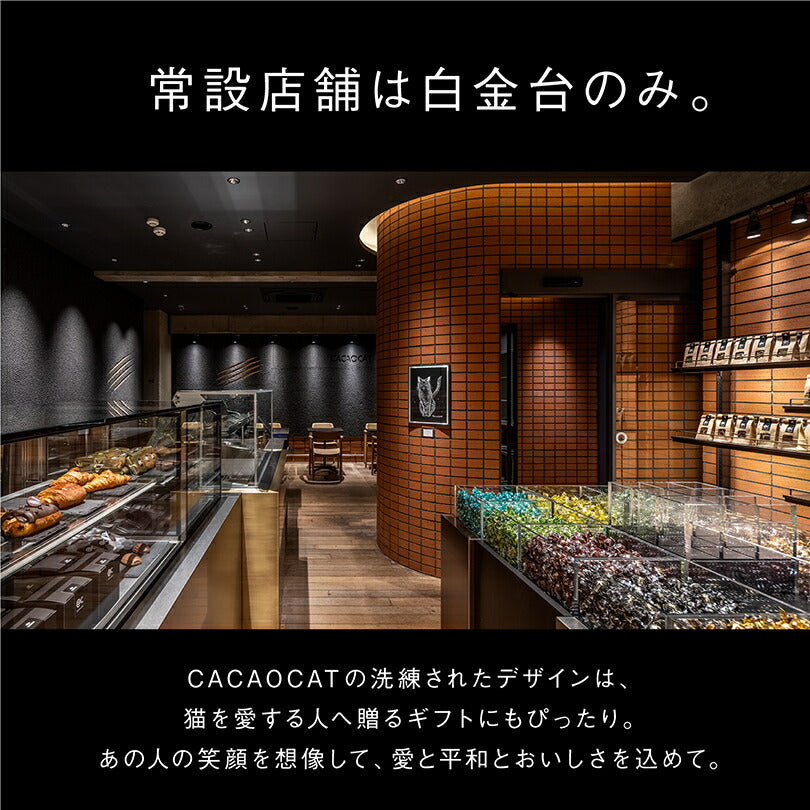 CACAOCAT ミックス 9個入 BLACK 北海道 チョコレート お土産 手土産 人気 ダーク ミルク 抹茶 ホワイト ストロベリー ヘーゼル ミント カカオ DADACA カカオキャット 猫 ねこ ネコ 一口サイズ 海外