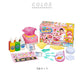 【6色セット・玩具】 エジソンママ EDISON mama ぷにょぷにょクッキング 通販 料理 女の子 ままごと ごっこ 作る おもちゃ 玩具 知育 液体 化学反応 固まる こども 子供 子ども 女児 勉強 自由研究