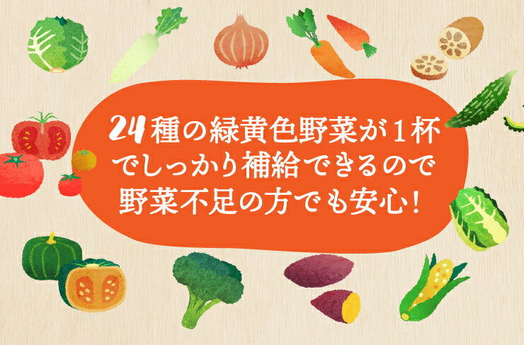 【先着10購入限定・54%OFF】24食入 24種の緑黄色野菜の贅沢豆乳コーンスープ