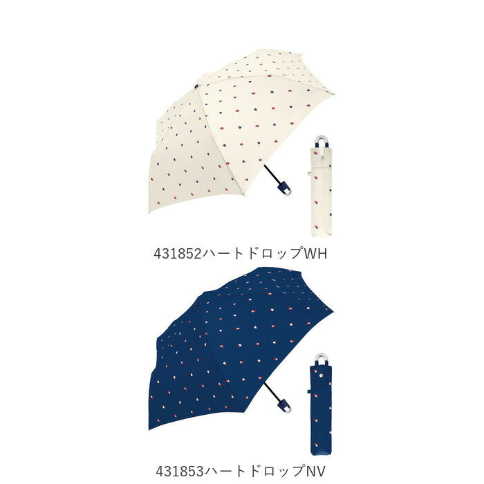【431607ピンクスタイルWH・折りたたみ傘】 子供 折りたたみ傘 通販 約 53 センチ 53.5cm 子供用 レディース メンズ おしゃれ コンパクト カラビナ付き 3段 折畳み傘 おりたたみ傘 折り畳み傘 こども かさ カサ 雨傘 折り畳みかさ