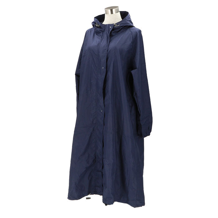 【NAVY・レインコート】 レインコート リュック 通販 レディース リュックを背負ったまま リュック対応 レインウェア レインウエア 雨具 カッパ 合羽 梅雨 快適 自転車 ネイビー ベージュ グレイ カーキ