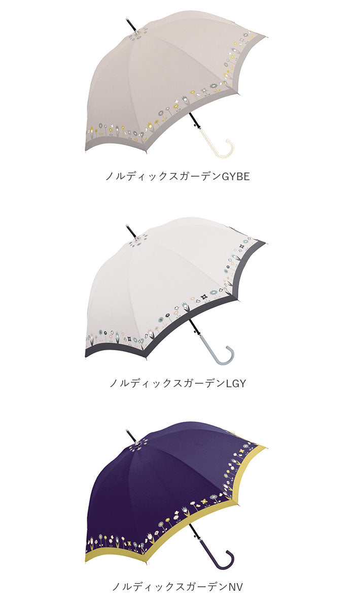 【ハウンドトゥースGY・ジャンプ傘】 傘 レディース ジャンプ 通販 長傘 耐風 可愛い 60cm uvカット スリム おしゃれ カサ かさ 丈夫 ワンタッチ 耐風傘 大人 かわいい 婦人傘 ジャンプ傘 大きい 女性 女子